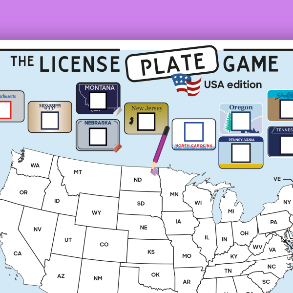 The License Plate road trip game - US edition – Image 2