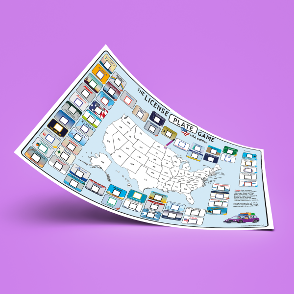The License Plate road trip game - US edition – Image 3