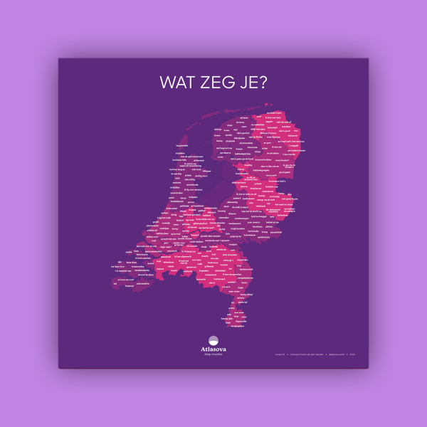 Print - 'Wat Zeg Je?'