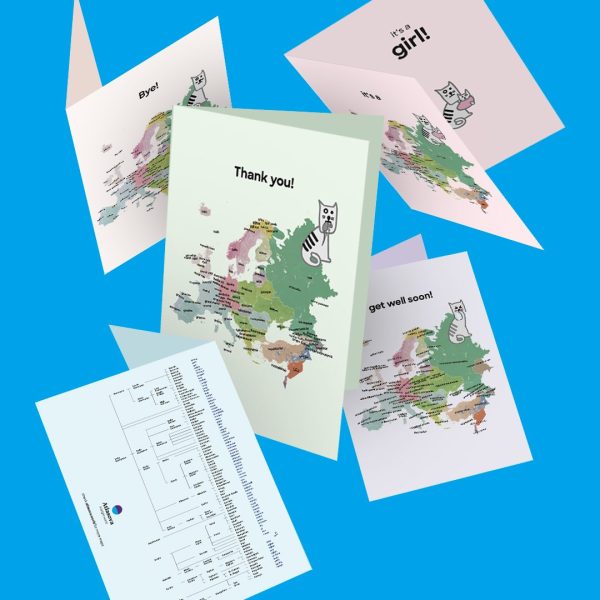 Geography Greeting Cards