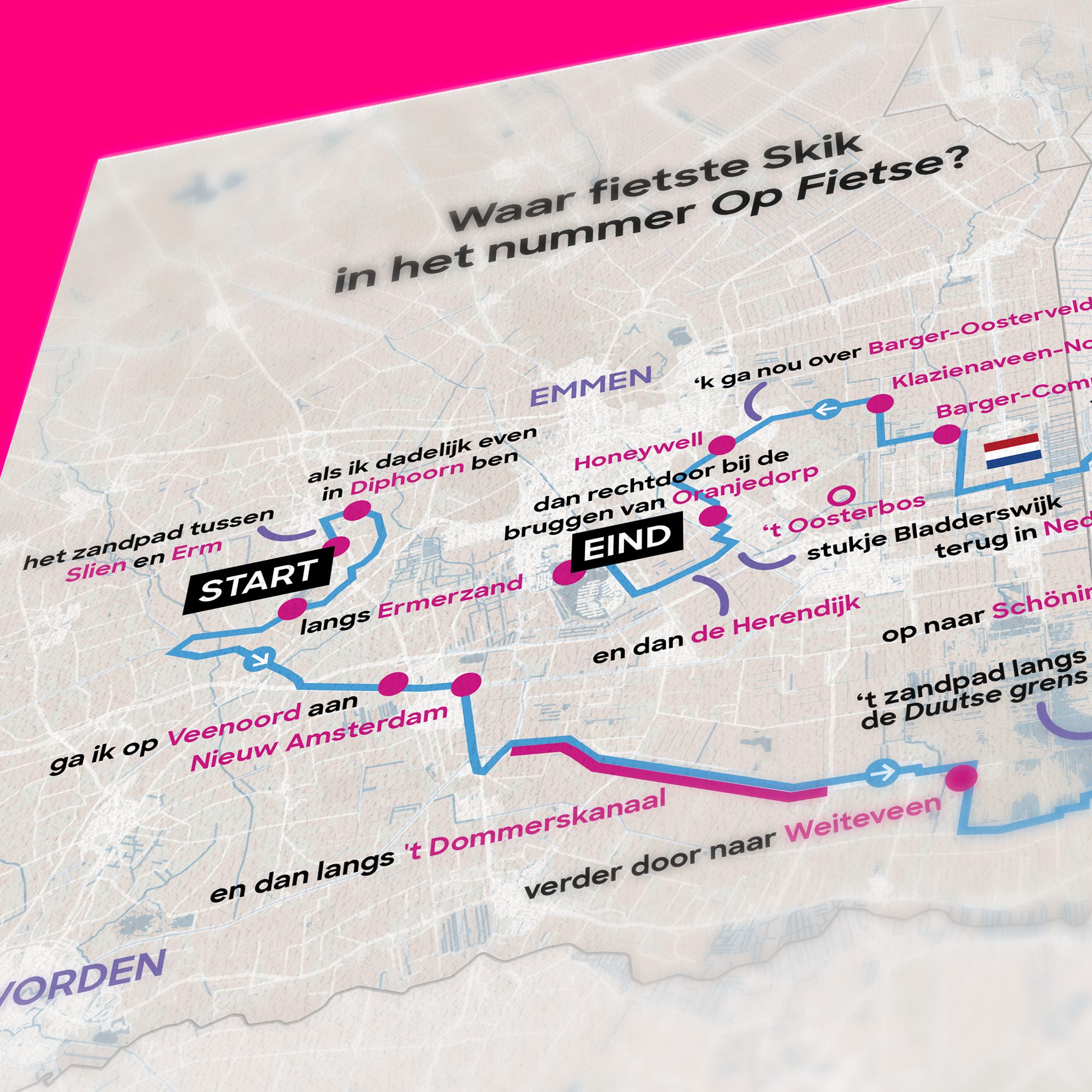 Print Skik Op Fietse Studio Van Der Vleuten