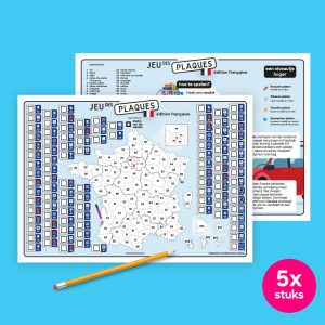 De Kenteken Kleurplaat - Editie Frankrijk
