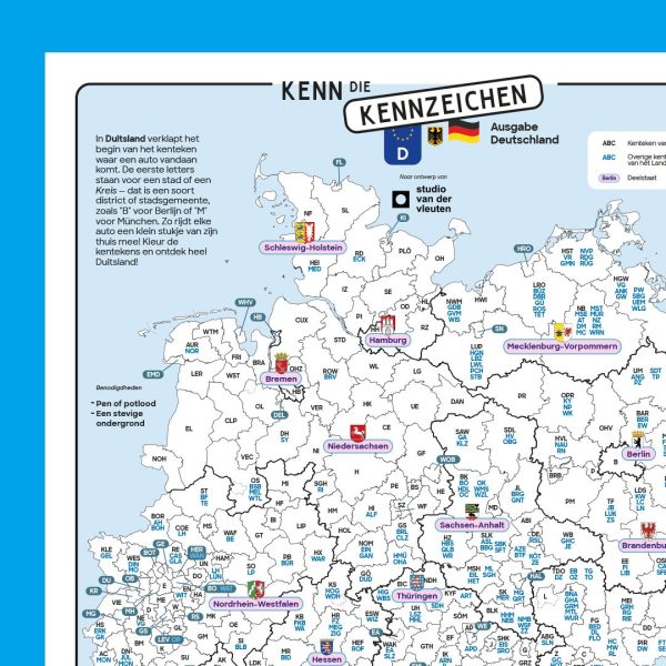 De Kenteken Kleurplaat - Editie Duitsland – Image 2