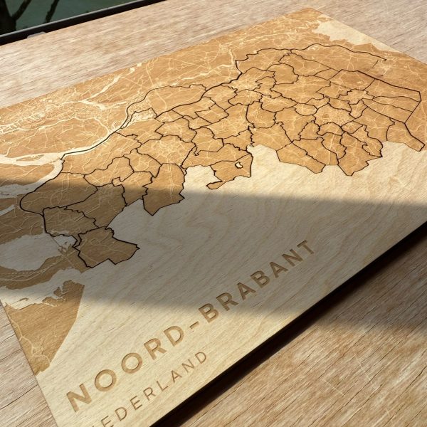 Houten landkaartpuzzel - provincies van Nederland - Afbeelding 3