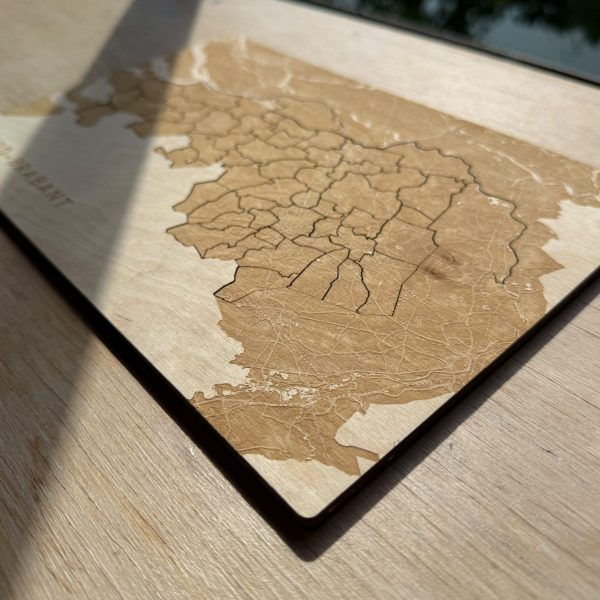 Houten landkaartpuzzel - provincies van Nederland - Afbeelding 4