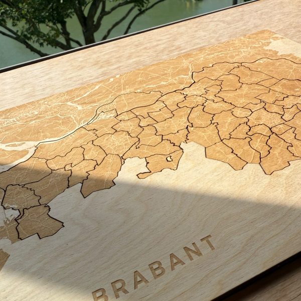Houten landkaartpuzzel - provincies van Nederland - Afbeelding 5