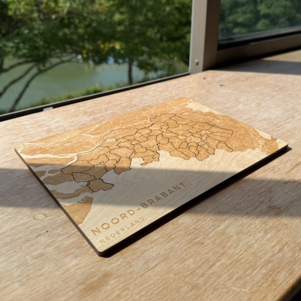 Houten landkaartpuzzel - provincies van Nederland - Afbeelding 6