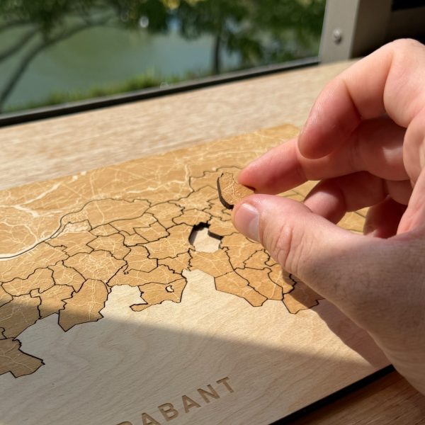 Houten landkaartpuzzel - provincies van Nederland - Afbeelding 7