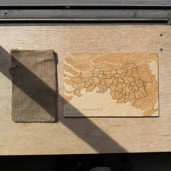 Houten landkaartpuzzel - provincies van Nederland - Afbeelding 9