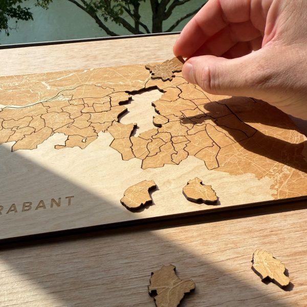 Houten landkaartpuzzel - provincies van Nederland - Afbeelding 10