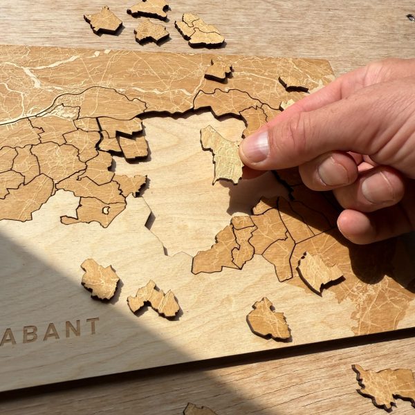 Houten landkaartpuzzel - provincies van Nederland - Afbeelding 12