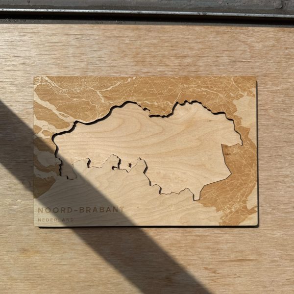 Houten landkaartpuzzel - provincies van Nederland - Afbeelding 14