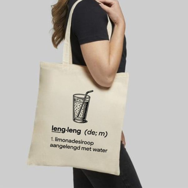 Tote bag lengleng - Afbeelding 2