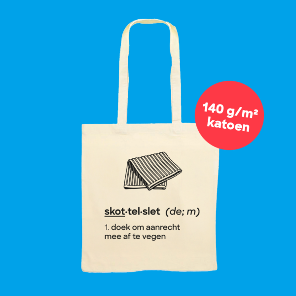 Tote bag skottelslet