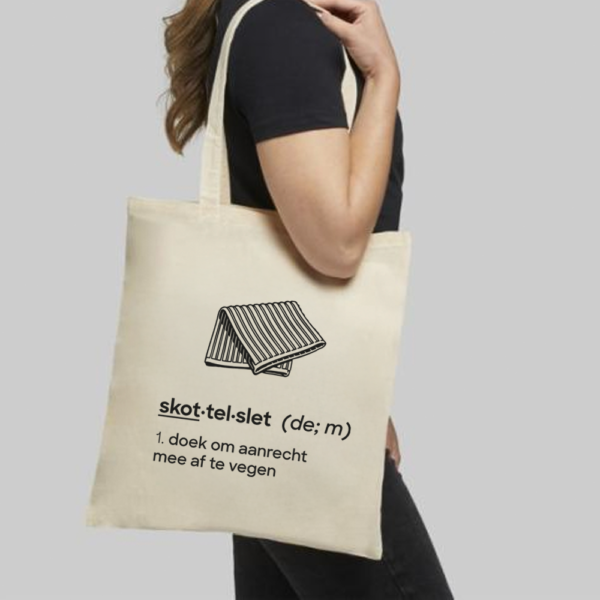 Tote bag skottelslet - Afbeelding 2